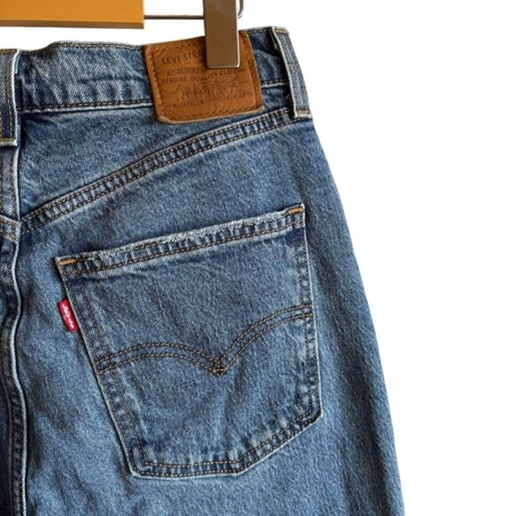 Levi’s 70s High Flare Jeans Sonoma Walks Light Wash Size 28 Premium - Picture 11 of 16